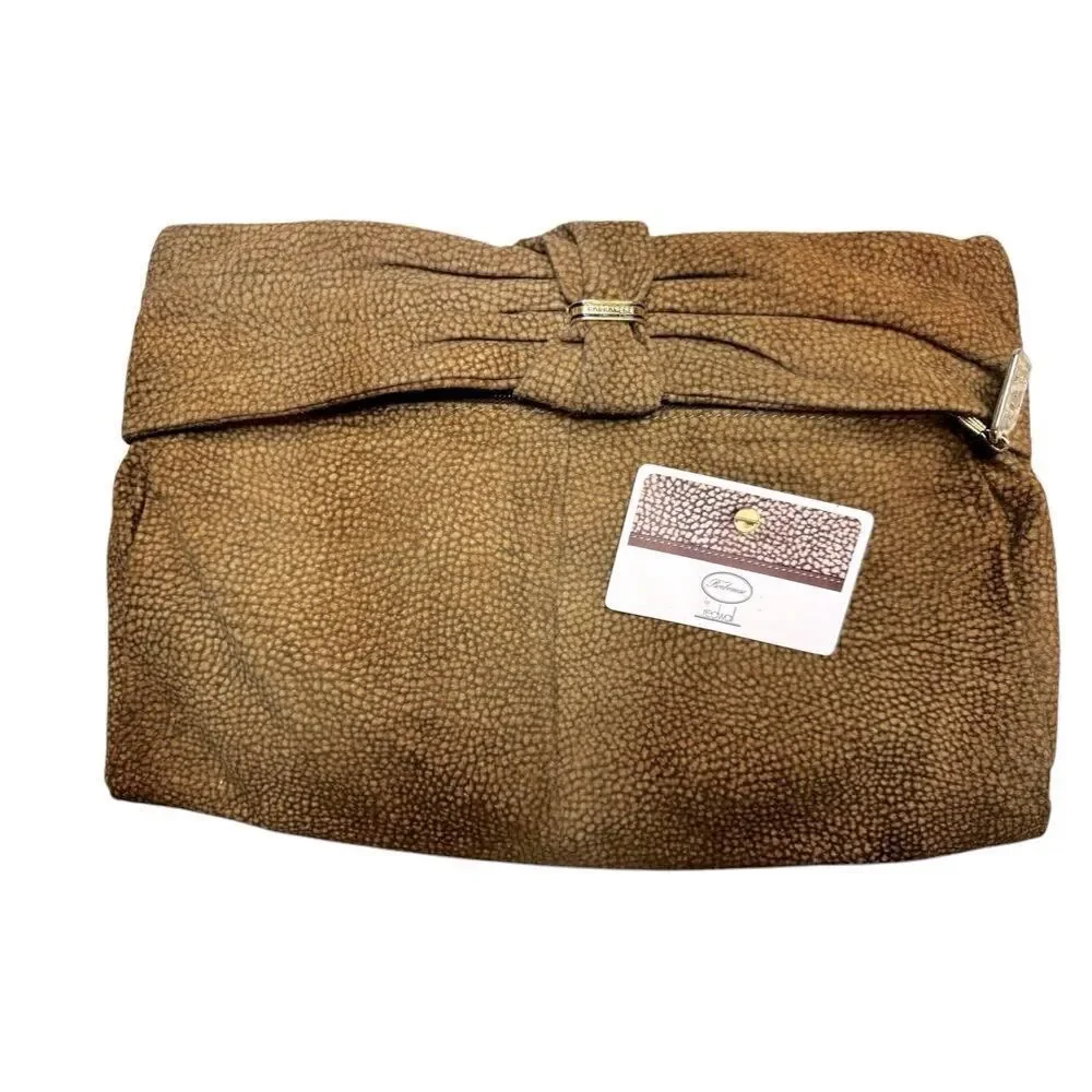 Borbonese Clutch purse Quail pattern ✨ Authentic ✨